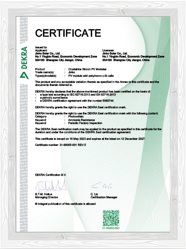 Ammoniak – Doppelglas-CERT